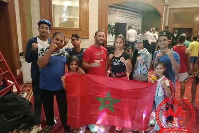 المنتخب المغربي للمجلس العالمي الرياضي ينتزع ثلاث ألقاب دولية ببطولة العالم للفنون القتالية بمصر
