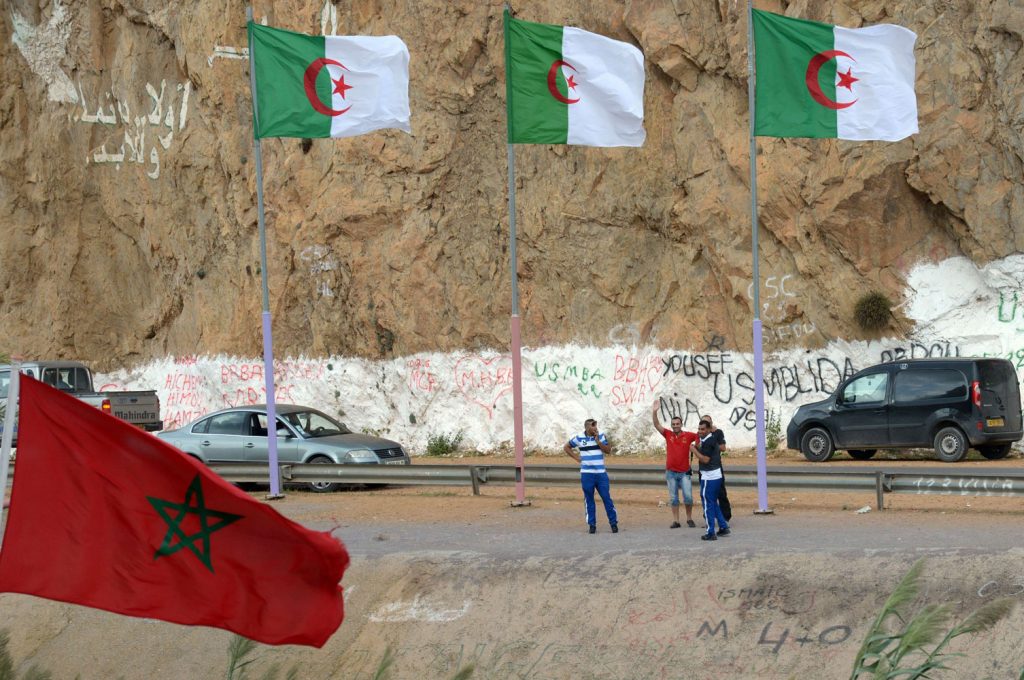جانب من الحدود بين المغرب والجزائر