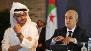 تبون، محمد بن زايد