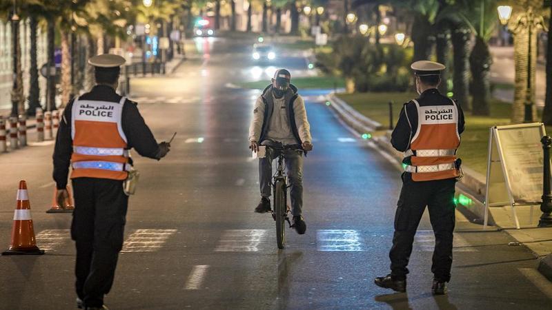 تجول ليلي، حظر، شرطة، كورونا