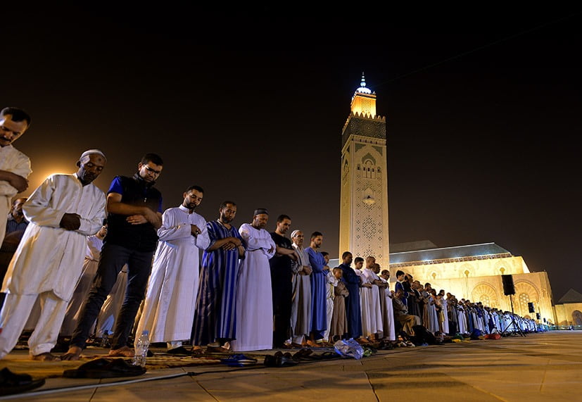 صلاة التراويح خلال رمضان