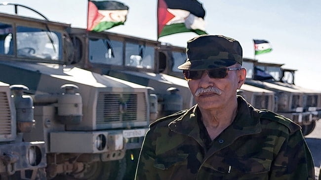 المدعو إبراهيم غالي زعيم البوليساريو