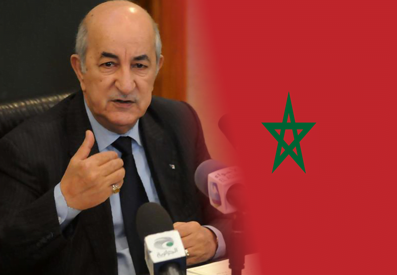الرئيس الجزائري يهاجم المغرب