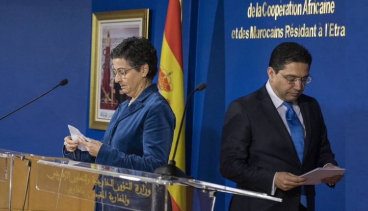 وزير الخارجية الإسبانية رفقة بوريطة