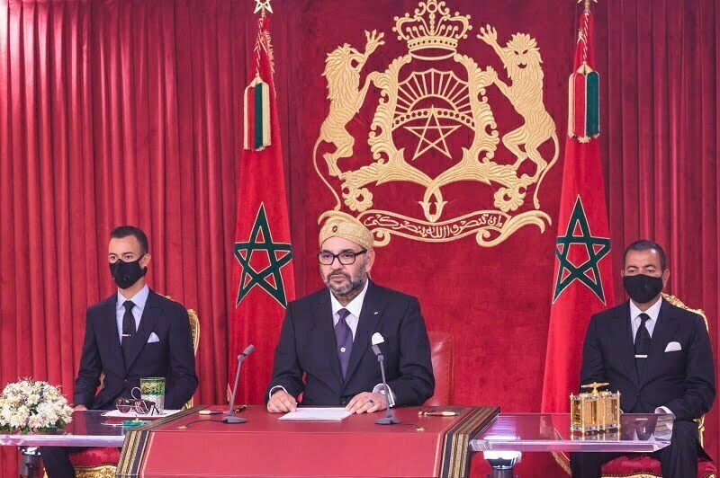 Roi Mohammed VI discours du trone 2020