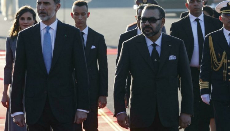 الملك محمد السادس والعاهل الإسباني
