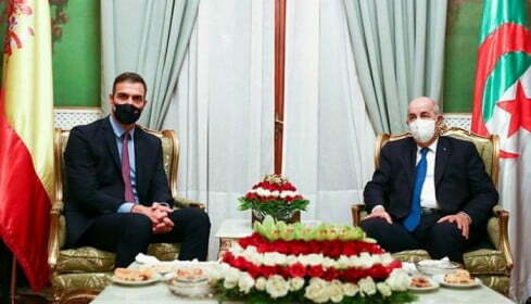 93 004156 visit spanish prime minister to