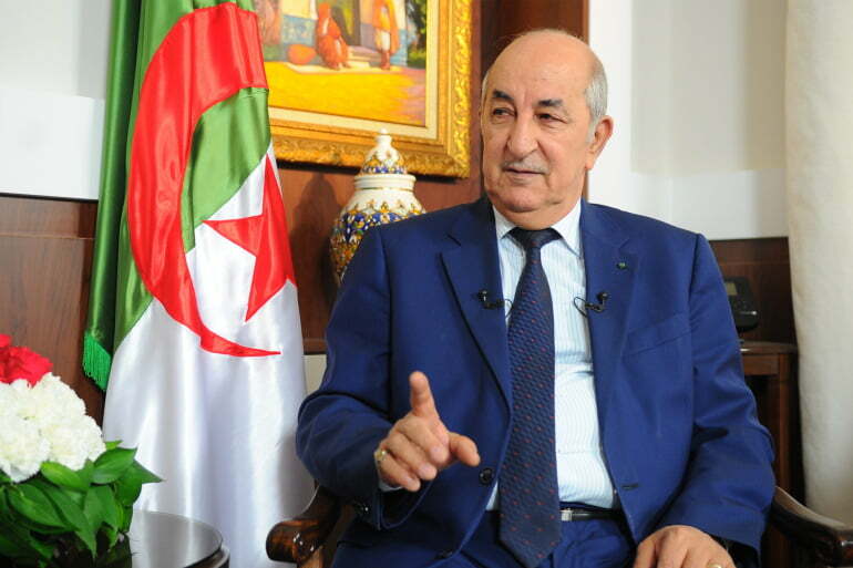 الرئيس الجزائري