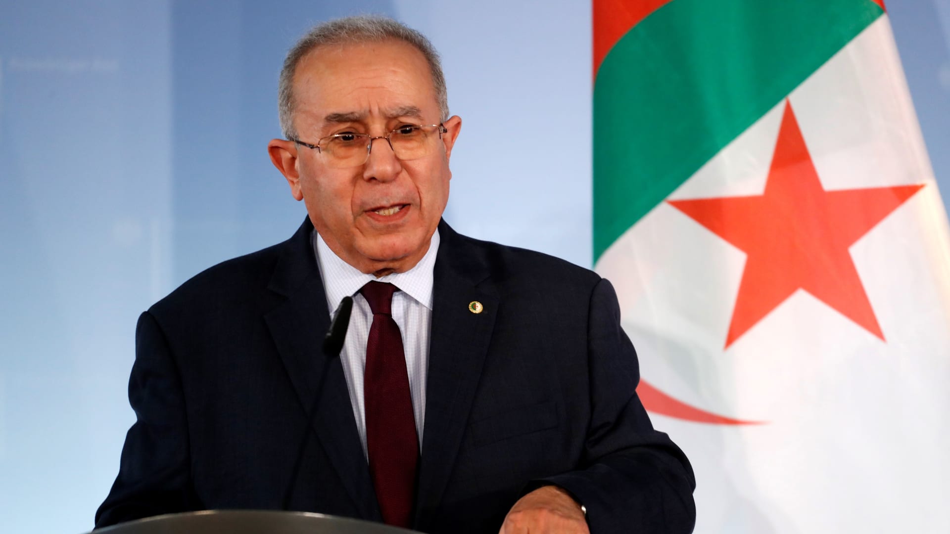 وزير الخارجية الجزائري