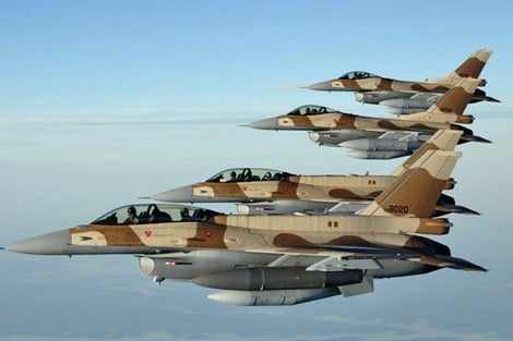 طائرات حربية مغربية