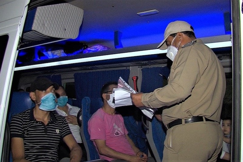 coronavirus transport deplacements