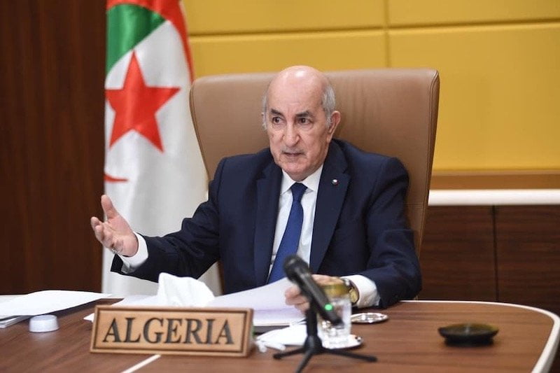 Conseil de paix et de securite algerie tebboune