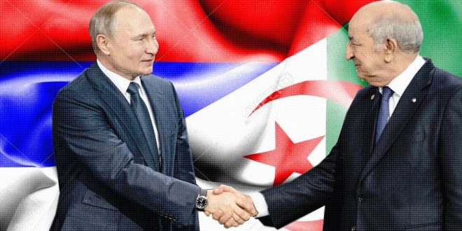 tebboune poutine russie algerie