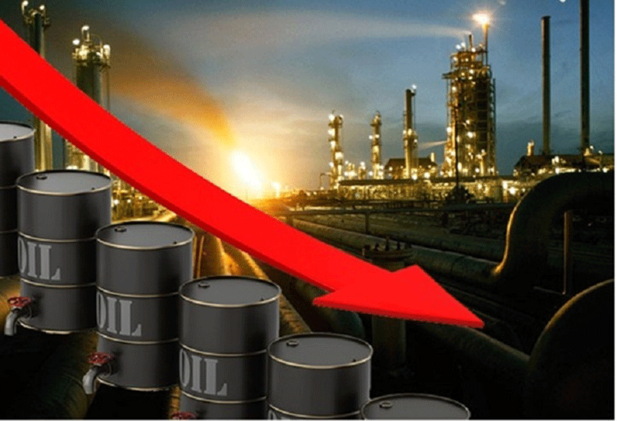 إستمرار تراجع أسعار النفط