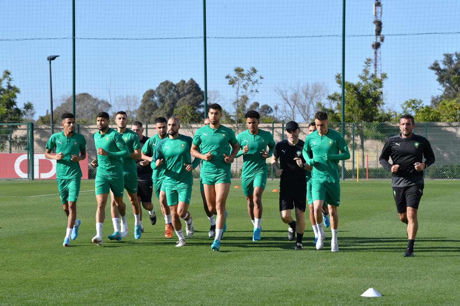 المنتخب المغربي يجتاز فحص كورنا بسلام