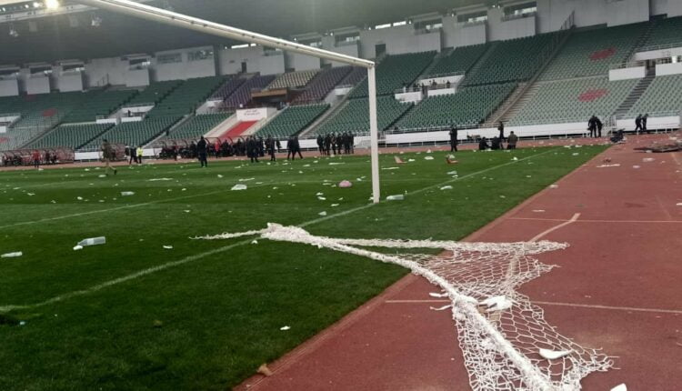 بلاغ أمني عاجل بخصوص شغب مباراة الجيش الملكي والمغرب الفاسي