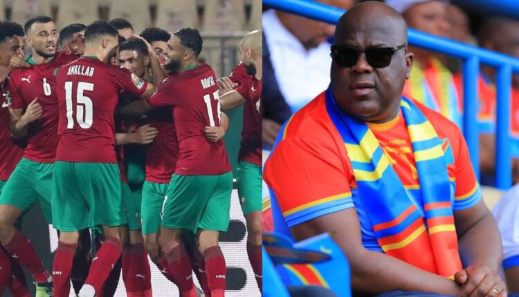 رئيس الكونغو والمنتخب المغربي