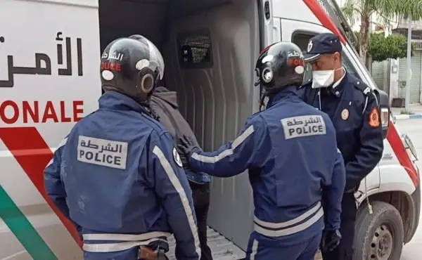 توقيف شخص بسبب الاتجار غير المشروع في المخدرات بمارتيل
