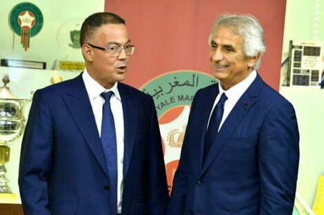 لقجع يحسم مستقبل وحيد خليلوزيتش مع المنتخب المغرب