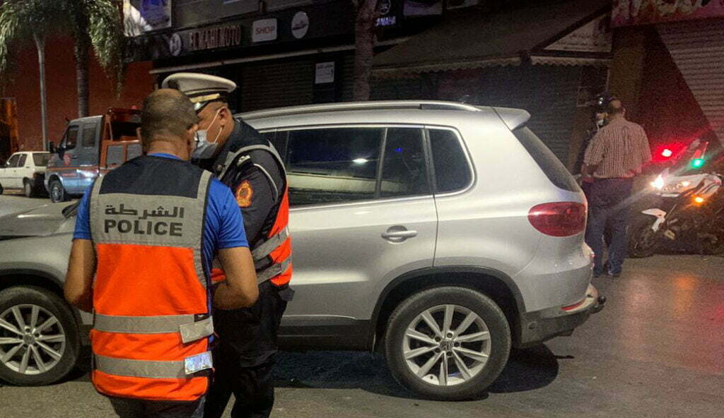 إلقاء فتاة من سيارة تحت نفق أرضي بطنجة