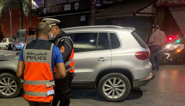 إلقاء فتاة من سيارة تحت نفق أرضي بطنجة
