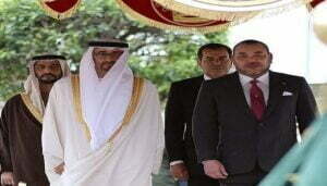 الملك محمد السادس ومحمد بن زايد