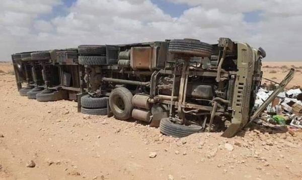 تطور مخزن للغاية في فاجعة انقلاب شاحنة عسكرية بالصحراء المغربية