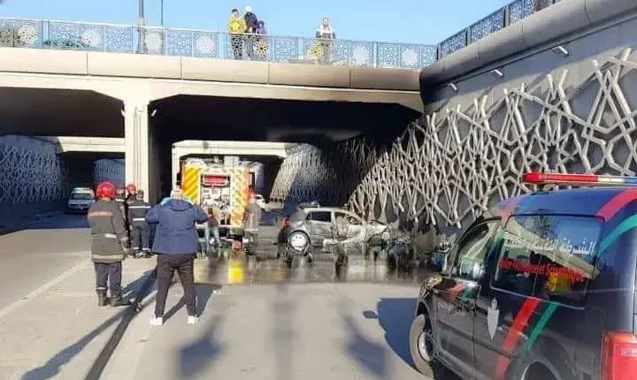 فاجعة وفاة زوجين احتراقا داخل سيارتهما.. تطور جديد