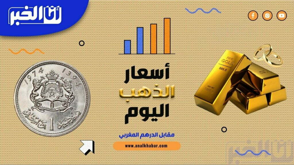 أسعار الذهب اليوم الأربعاء 29 يونيو بالدرهم المغربي (MAD)