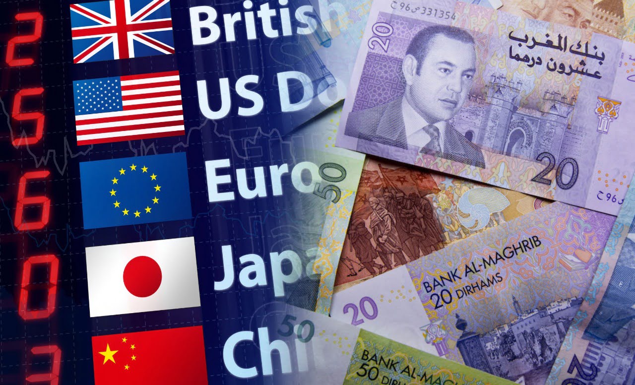 أسعار صرف العملات الأجنبية مقابل الدرهم المغربي اليوم الأربعاء 1 يونيو 2022