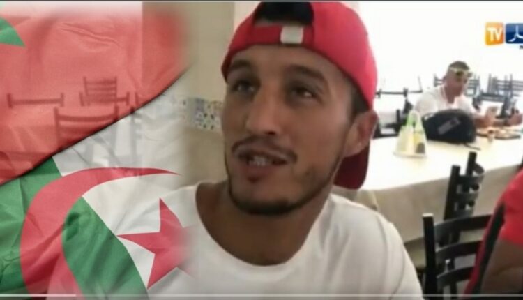بالفيديو.. مشارك مغربي في ألعاب البحر الأبيض المتوسط يٌحْرِجُ صحافي جزائري