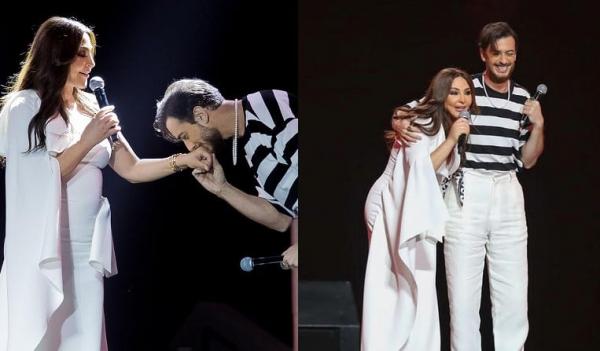 خطأ فادح من إليسا اتجاه النجم المغربي سعد المجرد