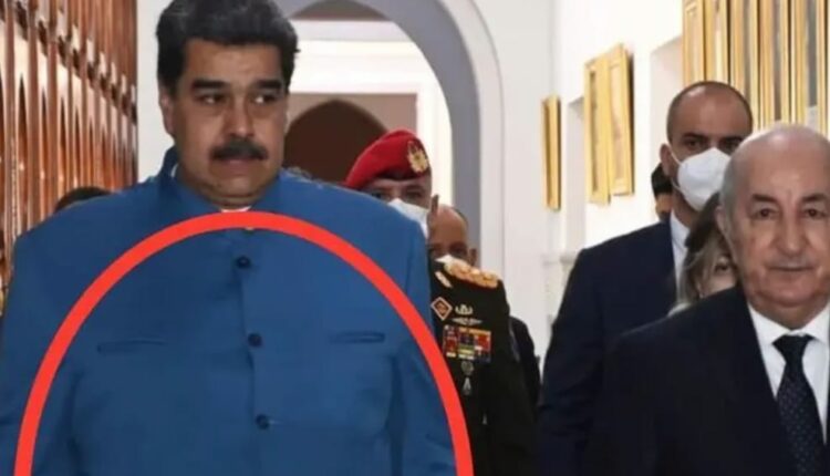 رئيس فيزويلا لا يثق في رئيس الجزائر.. سر لباسه أثناء استقبال تبون له
