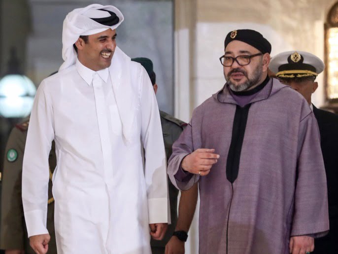 رسالة من الملك محمد السادس لأمير دولة قطر