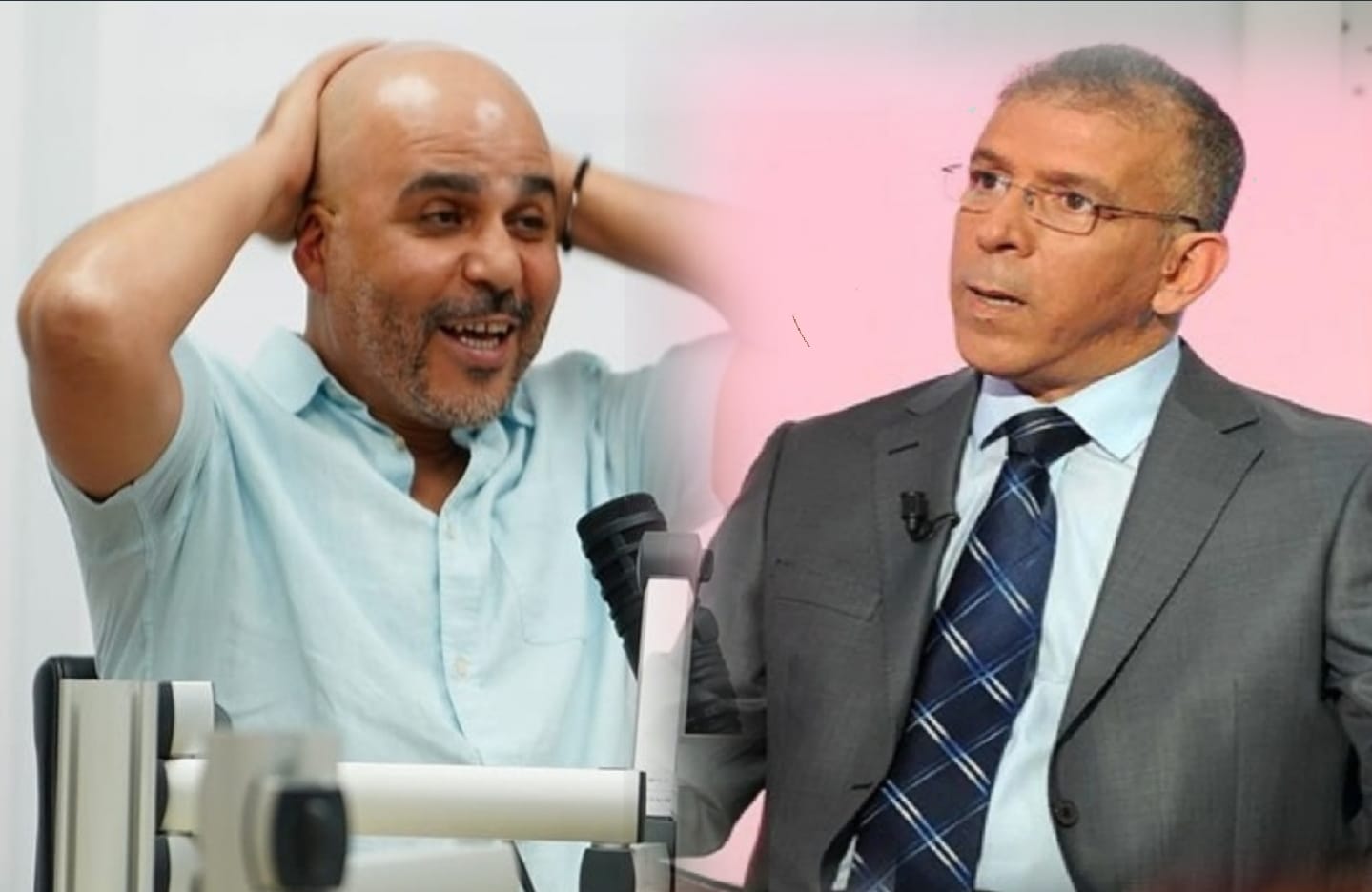 رضوان الرمضاني يٌفْحِم حفيظ دراجي بعد سقوط هذا الأخير في خطأ مضحك