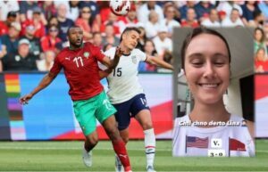 شابة أمريكية تسخر من خسارة المنتخب الوطني بلهجة مغربية