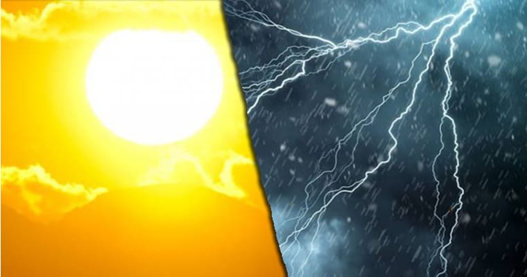 طقس السبت.. حرارة مرتفعة وزخات رعدية في عدد مناطق المملكة