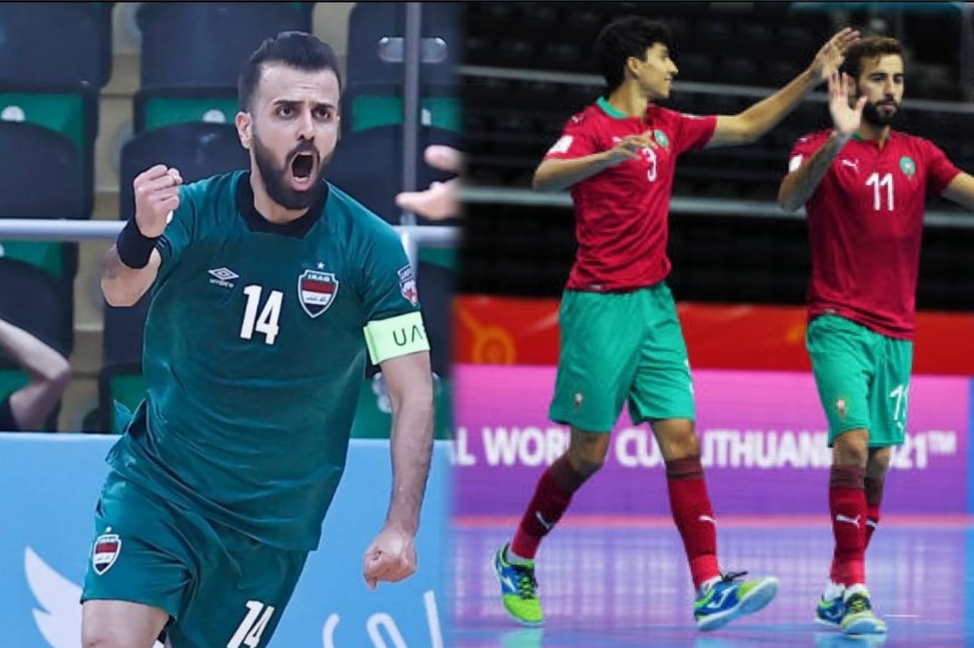 كأس العرب داخل القاعة.. التوقيت والقنوات الناقلة لمباراة النهائي.. المغرب العراق