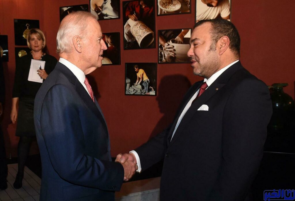 برقية خاصة من الرئيس الأمريكي جو بايدن إلى الملك محمد السادس
