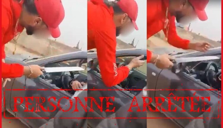 تهديد شرطي بالسلاح الأبيض وفي مكان عام ينتهي بهذه الطريقة