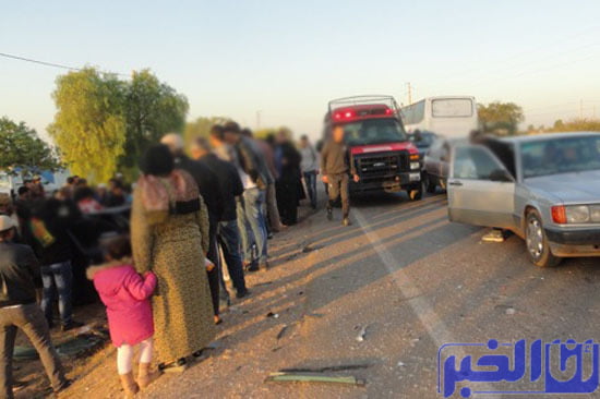 حادث مؤلم للغاية.. انقلاب شاحنة كبيرة فوق سيارة يودي بحياة مفتش تربوي وزوجته و3 من أطفاله