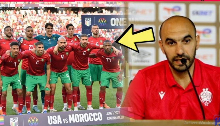 خطوة جديدة من الركراكي تُقَرِّبُه من تدريب المنتخب المغربي
