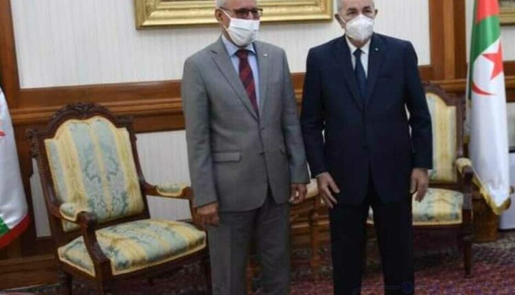 رسالة من الرئيس الجزائري عبد المجيد تبون لزعيم البوليساريو