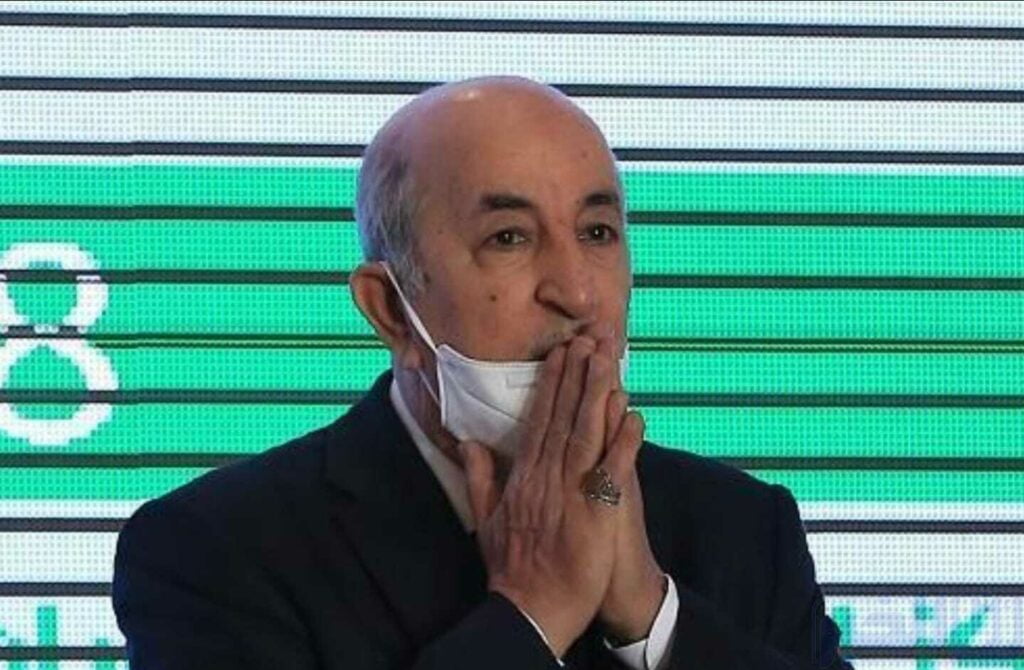 صورة "فضيحة" قد يدفع فيها الرئيس الجزائري"تبون" الأموال لمسحها