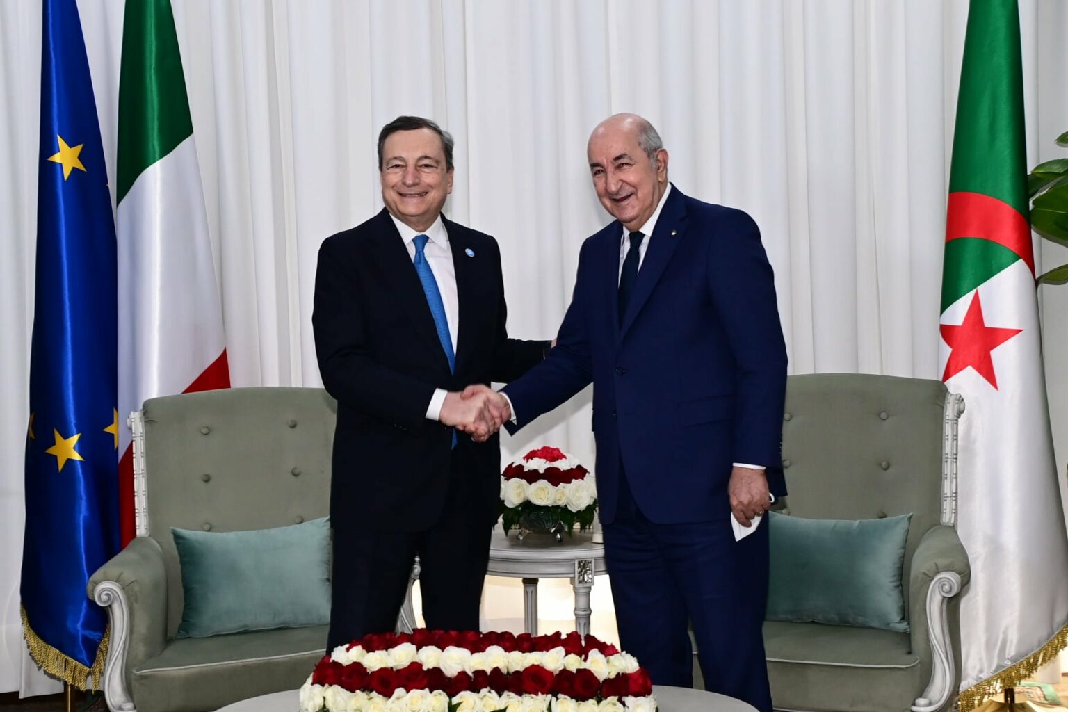 قْدَام النَّحْس.. مباشرة بعد زيارته للجزائر.. رئيس الوزراء الإيطالي يقدم استقالته