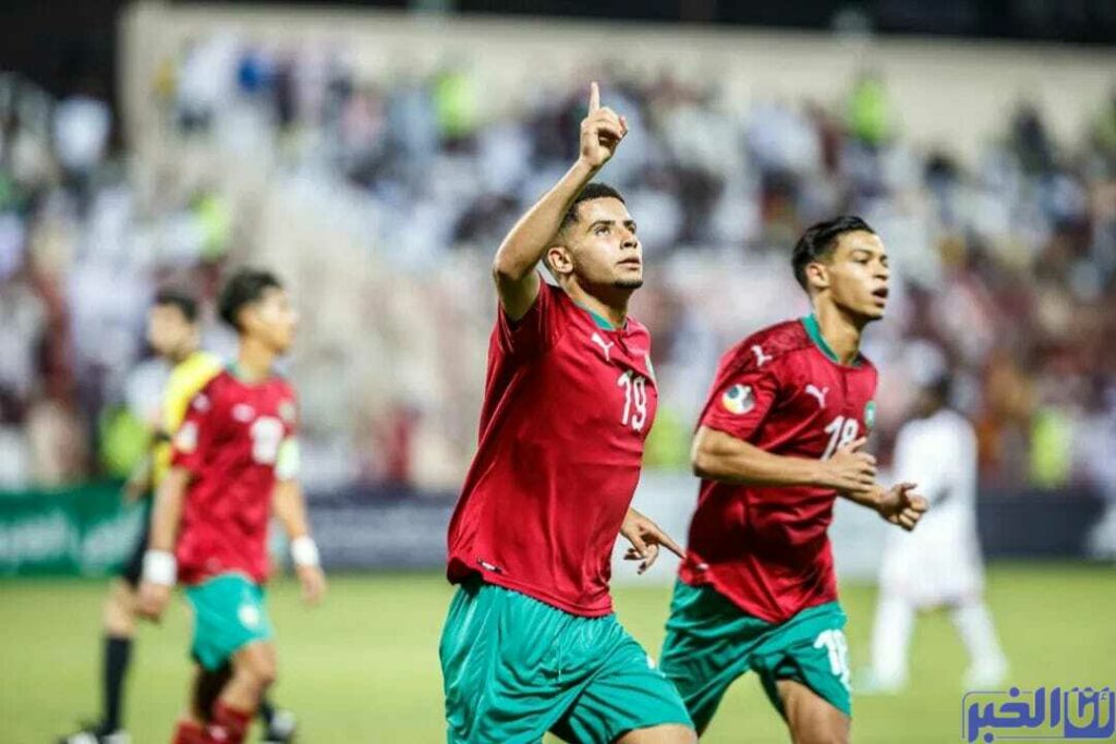 كأس العرب للشباب.. المغرب فلسطين.. التوقيت والقنوات الناقلة