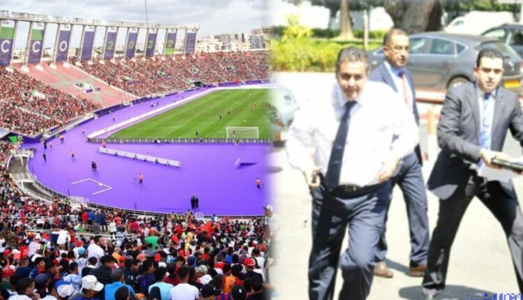 لماذا قد هرب أخنوش من حضور مباراة اليوم ؟
