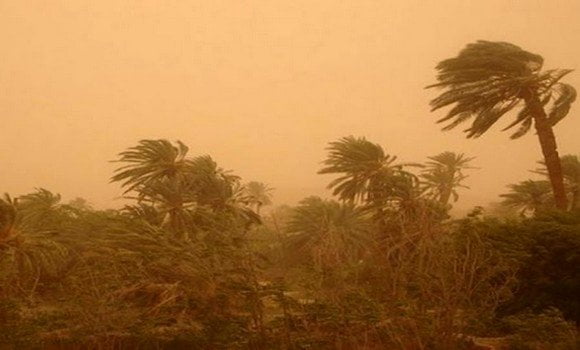 نشرة انذارية عاجلة من المديرية العامة للأرصاد الجوية