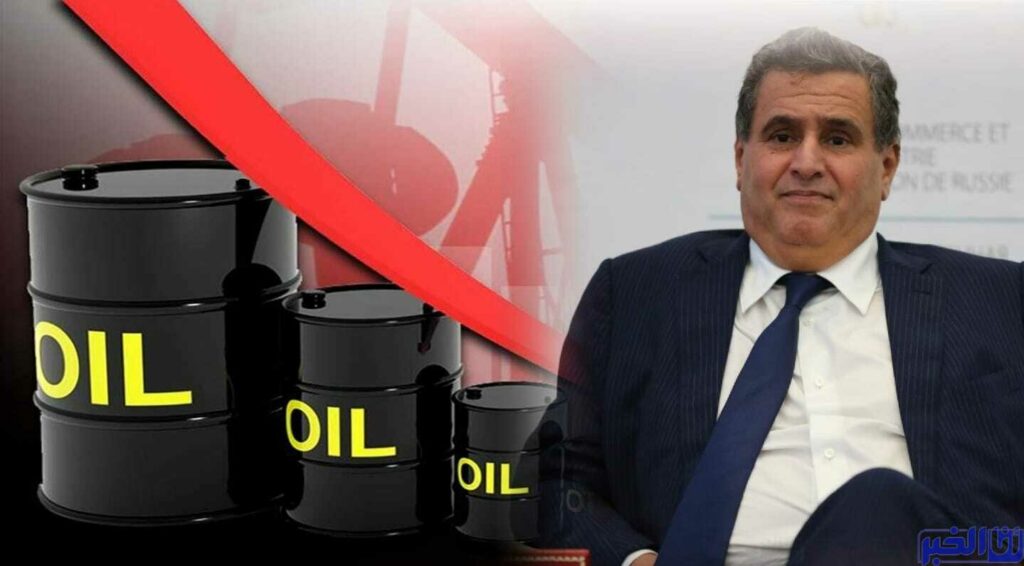 أسعار النفط تواصل تراجعها ورئيس الحكومة يواصل المشاهدة