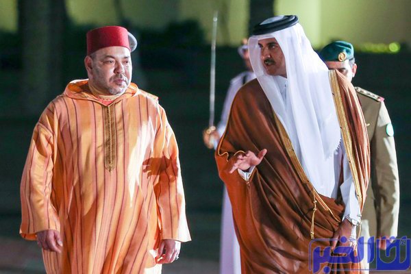 رسالة من أمير دولة قطر للملك محمد السادس
